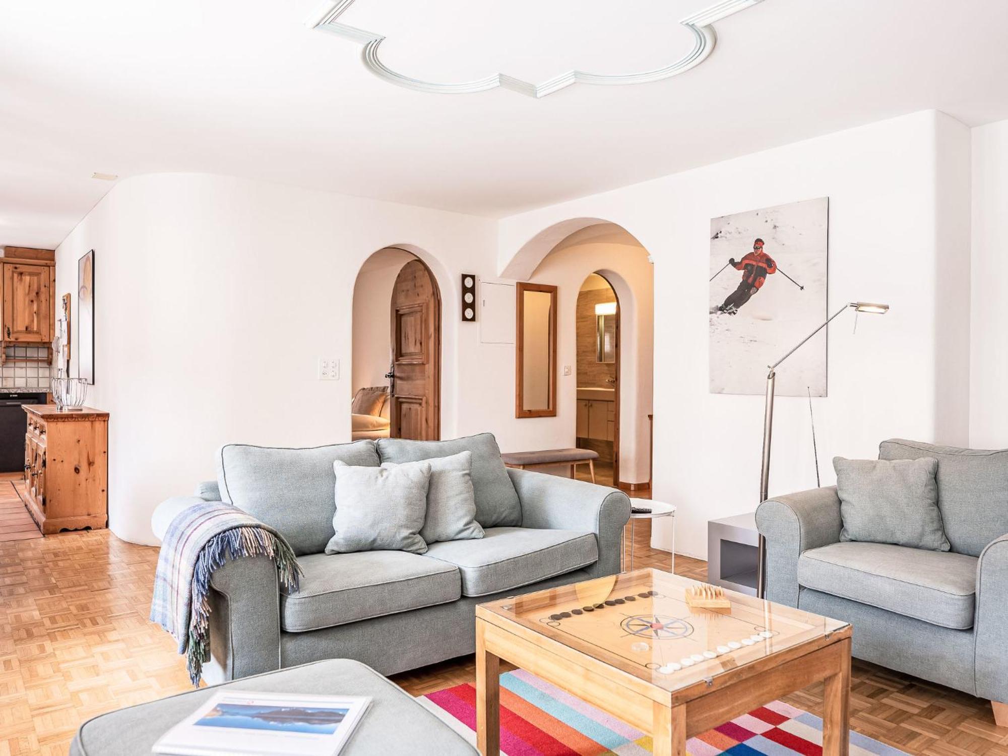 Apartment Chesa Mezzaun By Interhome Zuoz Eksteriør bilde