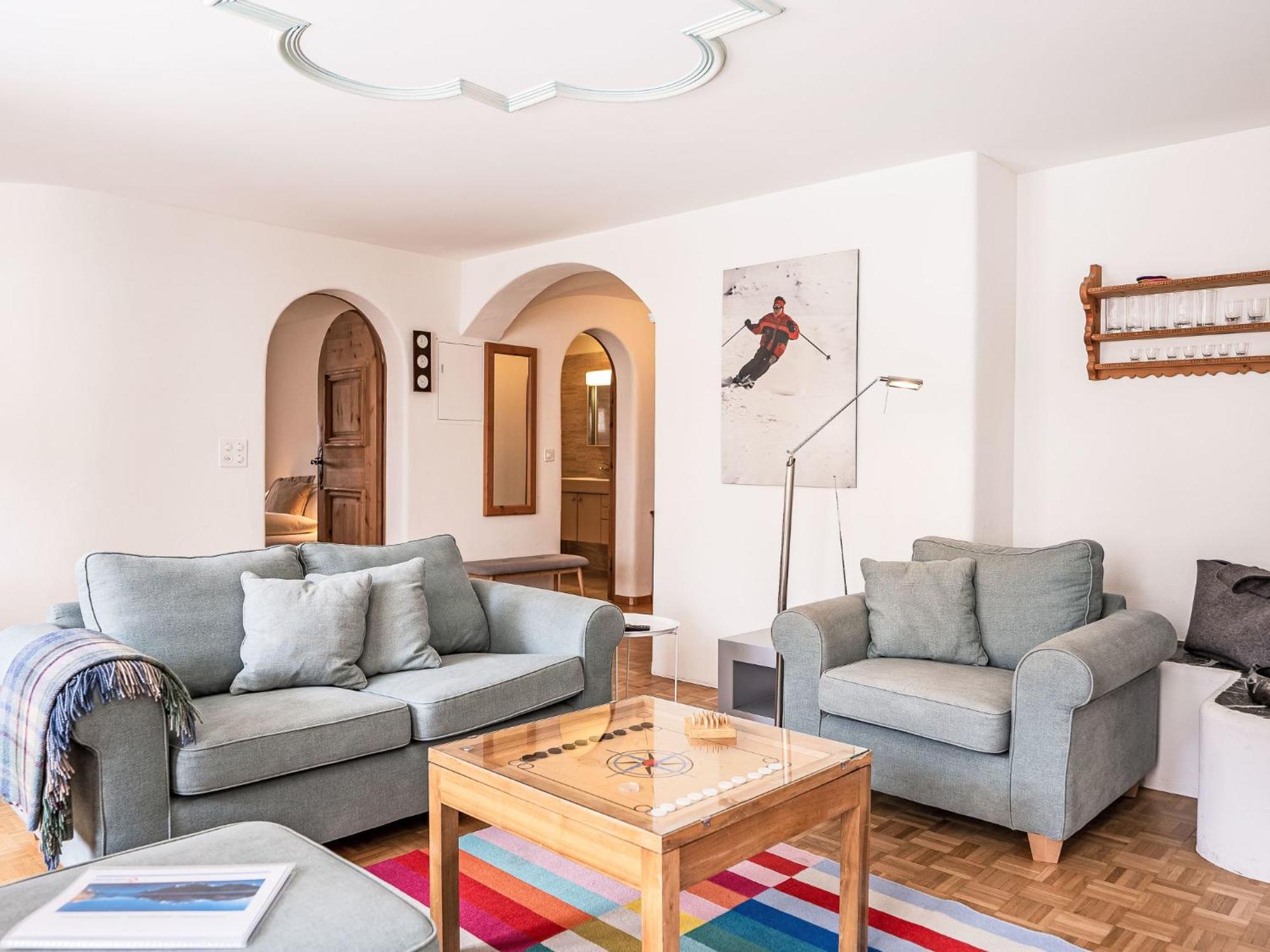 Apartment Chesa Mezzaun By Interhome Zuoz Eksteriør bilde