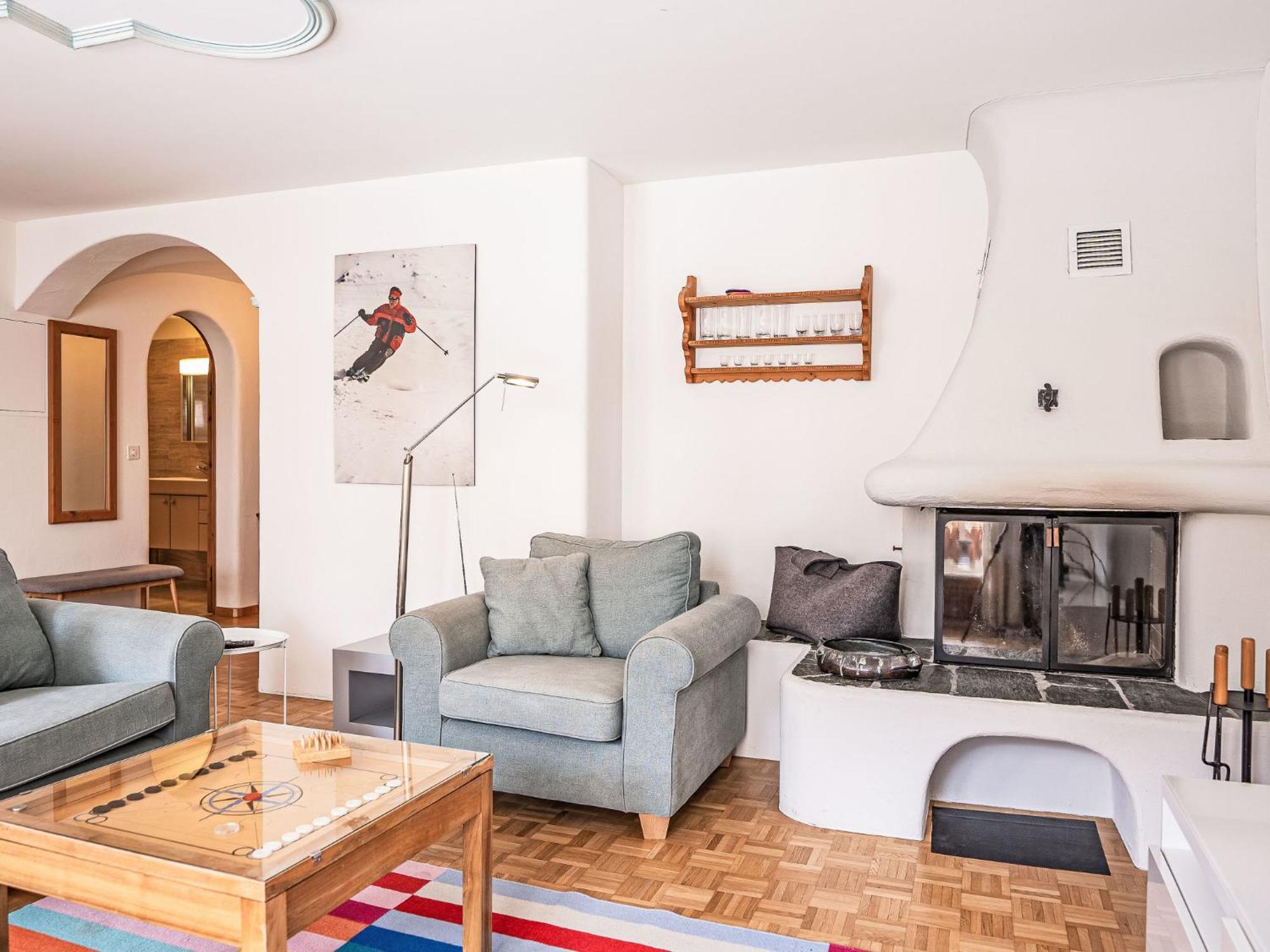 Apartment Chesa Mezzaun By Interhome Zuoz Eksteriør bilde